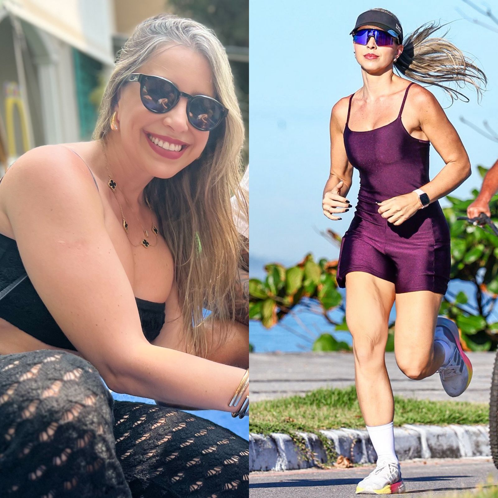 Aluno antes e depois do Método B.E.T